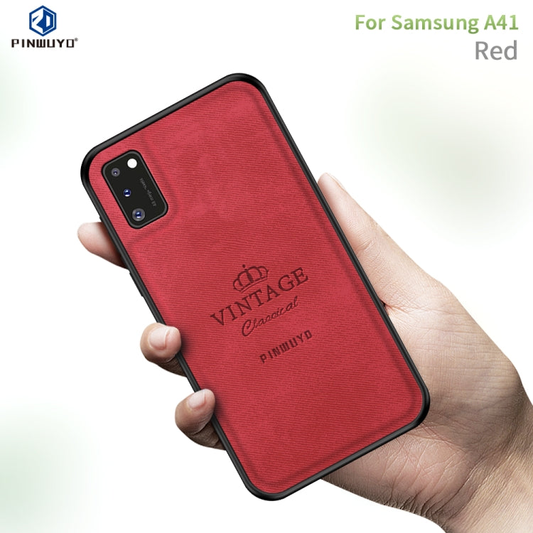 PINWUYO Zun Series PC + TPU + Skin Waterproof And Anti-fall All-inclusive Protective Shell, For Galaxy A01, For Galaxy A21, For Galaxy A41, For Galaxy A81