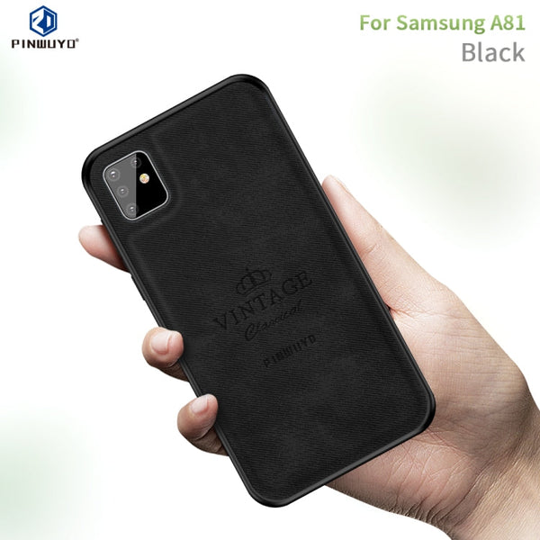 PINWUYO Zun Series PC + TPU + Skin Waterproof And Anti-fall All-inclusive Protective Shell, For Galaxy A01, For Galaxy A21, For Galaxy A41, For Galaxy A81