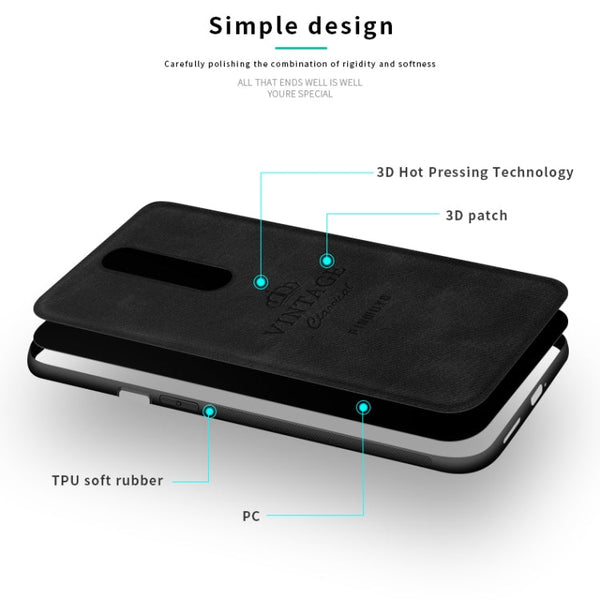 PINWUYO Zun Series PC + TPU + Skin Waterproof And Anti-fall All-inclusive Protective Shell, For Oneplus 8, For Oneplus 8 Pro, For Xiaomi 10 / 10 Pro, For Xiaomi Redmi K30