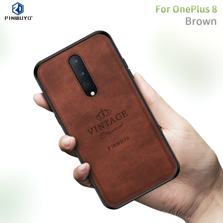 PINWUYO Zun Series PC + TPU + Skin Waterproof And Anti-fall All-inclusive Protective Shell, For Oneplus 8, For Oneplus 8 Pro, For Xiaomi 10 / 10 Pro, For Xiaomi Redmi K30