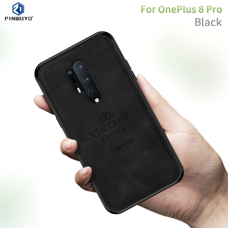 PINWUYO Zun Series PC + TPU + Skin Waterproof And Anti-fall All-inclusive Protective Shell, For Oneplus 8, For Oneplus 8 Pro, For Xiaomi 10 / 10 Pro, For Xiaomi Redmi K30