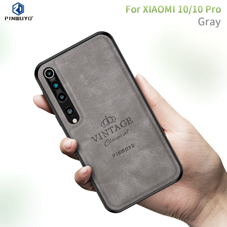 PINWUYO Zun Series PC + TPU + Skin Waterproof And Anti-fall All-inclusive Protective Shell, For Oneplus 8, For Oneplus 8 Pro, For Xiaomi 10 / 10 Pro, For Xiaomi Redmi K30