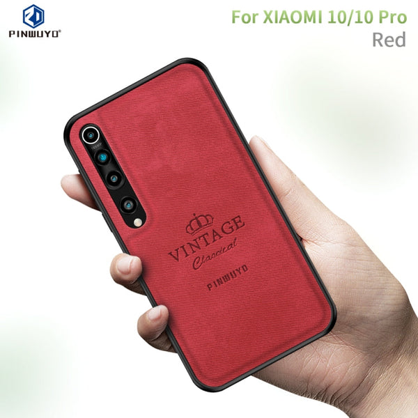PINWUYO Zun Series PC + TPU + Skin Waterproof And Anti-fall All-inclusive Protective Shell, For Oneplus 8, For Oneplus 8 Pro, For Xiaomi 10 / 10 Pro, For Xiaomi Redmi K30