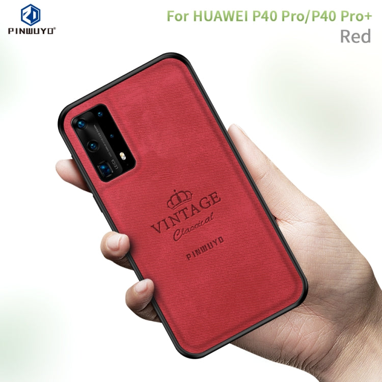 PINWUYO Zun Series PC + TPU + Skin Waterproof And Anti-fall All-inclusive Protective Shell, For Huawei P40, For Huawei P40 pro / P40pro+, For Huawei Y7P/P40Lite E/Honor9C, For OPPO Realme 6 Pro