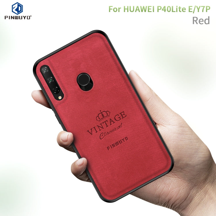 PINWUYO Zun Series PC + TPU + Skin Waterproof And Anti-fall All-inclusive Protective Shell, For Huawei P40, For Huawei P40 pro / P40pro+, For Huawei Y7P/P40Lite E/Honor9C, For OPPO Realme 6 Pro