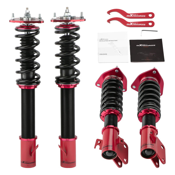 24 Way Coilovers Shocks Springs Kit for Subaru Impreza WRX 02-07 Forester 03-08