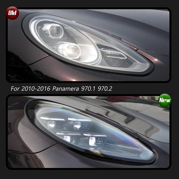 New LED Head Lamp Upgrade Modified For Porsche Panamera 970.1 970.2 Headlights 2010-2016 Dynamic Signal Lamp Auto Accessories