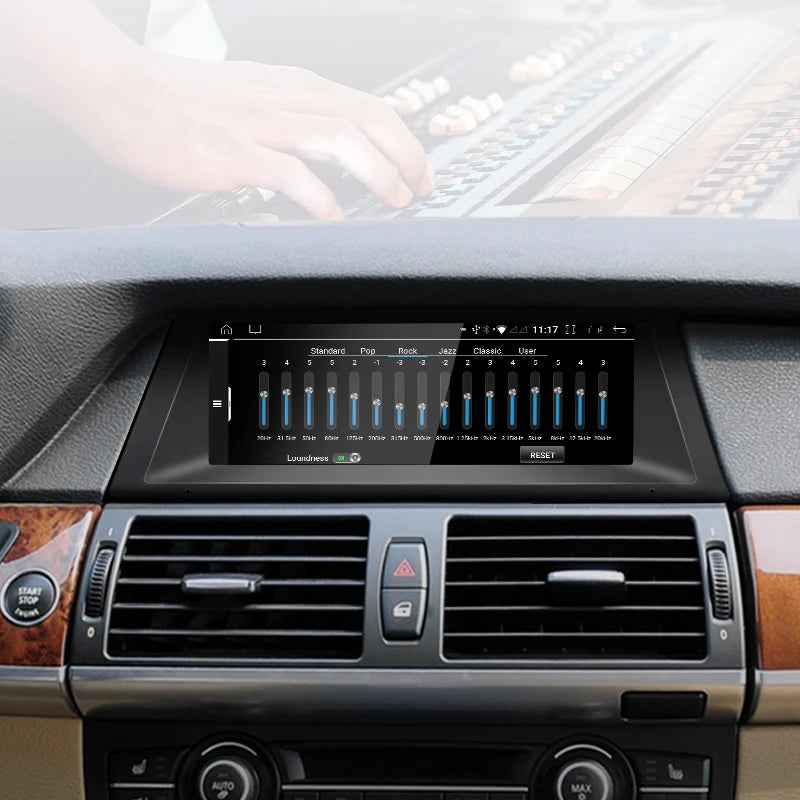 2025 New 8.8inch Car Multimedia Players For BMW E70 E71 Wireless CarPlay Android AUTO ID6 ID7 ID8 GPS Navigation Bluetooth Music