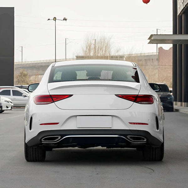 Car Rear Trunk Spoiler Splitter Trim Roof Wing For Mercedes CLS C257 CLS220 CLS260 CLS300 CLS350 CLS400 CLS53 AMG 2018-2023