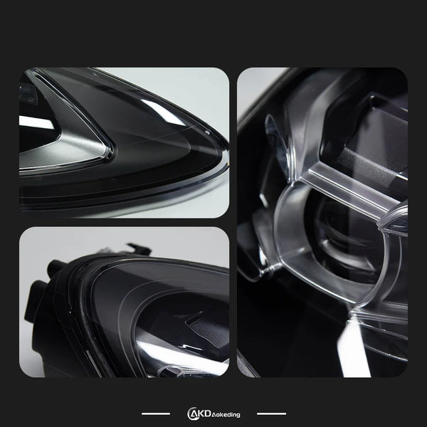 AKD Car Lamps for Porsche Cayenne 2011-2018 Led Auto Headlight Assembly Upgrade 2019 High Configure Design Matrix Accessories