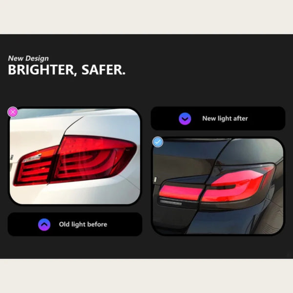 Car Lights for BMW F10 LED Tail Light 2010-2016 F18 Rear Lamp 520i 525i 528i 530i 535i 540I DRL Brake Reverse Automotive