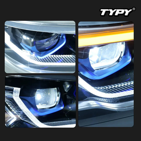 TYPY Car For BMW 3 Series E90 Headlight 2005-2012 Upgrade Modified to New DRL Dynamic Turn Signal LED Headlight Auto Accessories