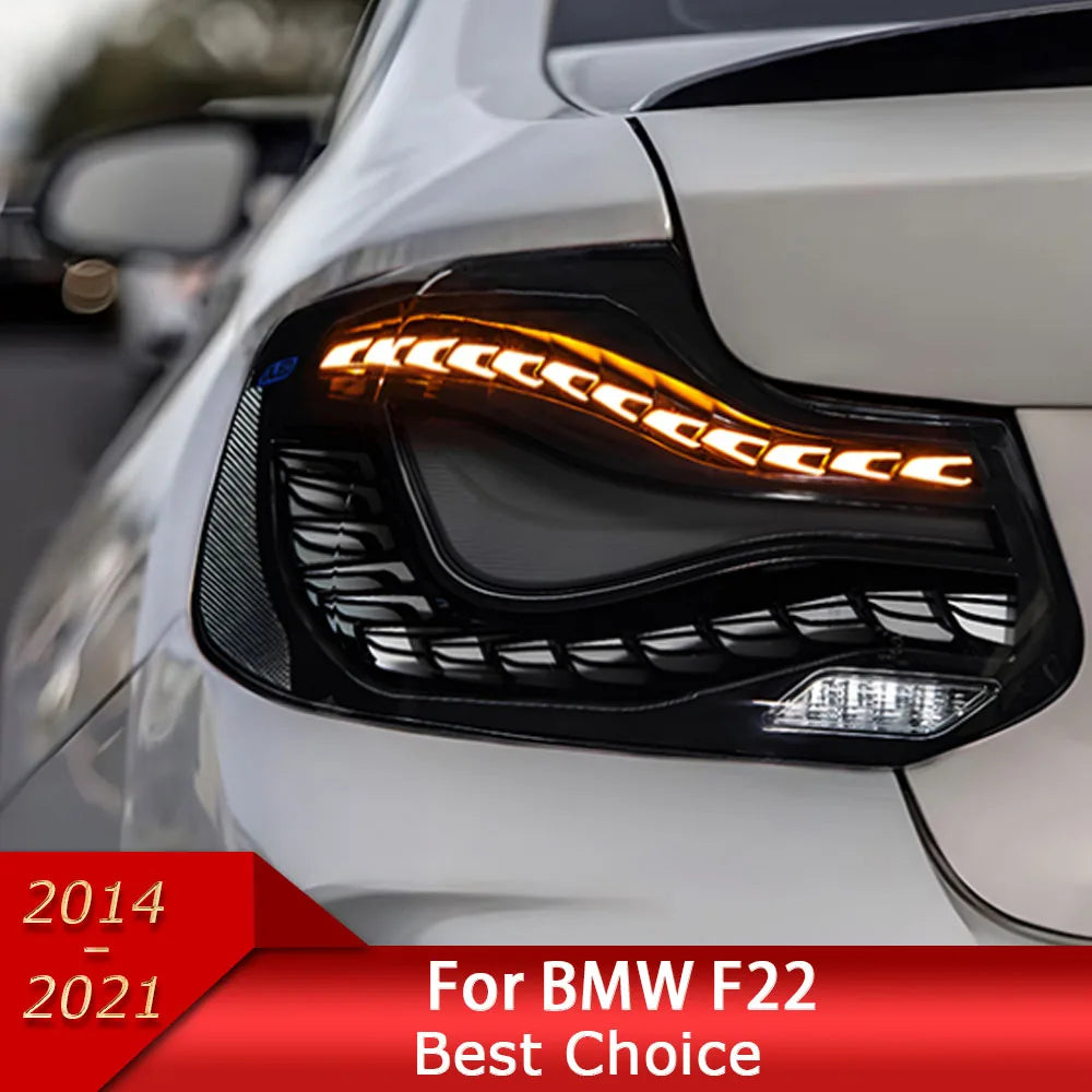 Car Lights for BMW F22 F23 2014-2021 LED Auto Taillight Assembly 218i 220i 225i 228i 230i M2 M235i M240i Upgrade Dragon Scales