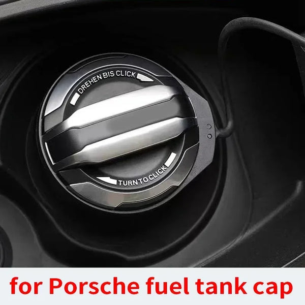 For Porsche Fuel Tank Cap Macan Cayenne Panamera 911/718 Aluminum Alloy Fuel Tank Cap Filler