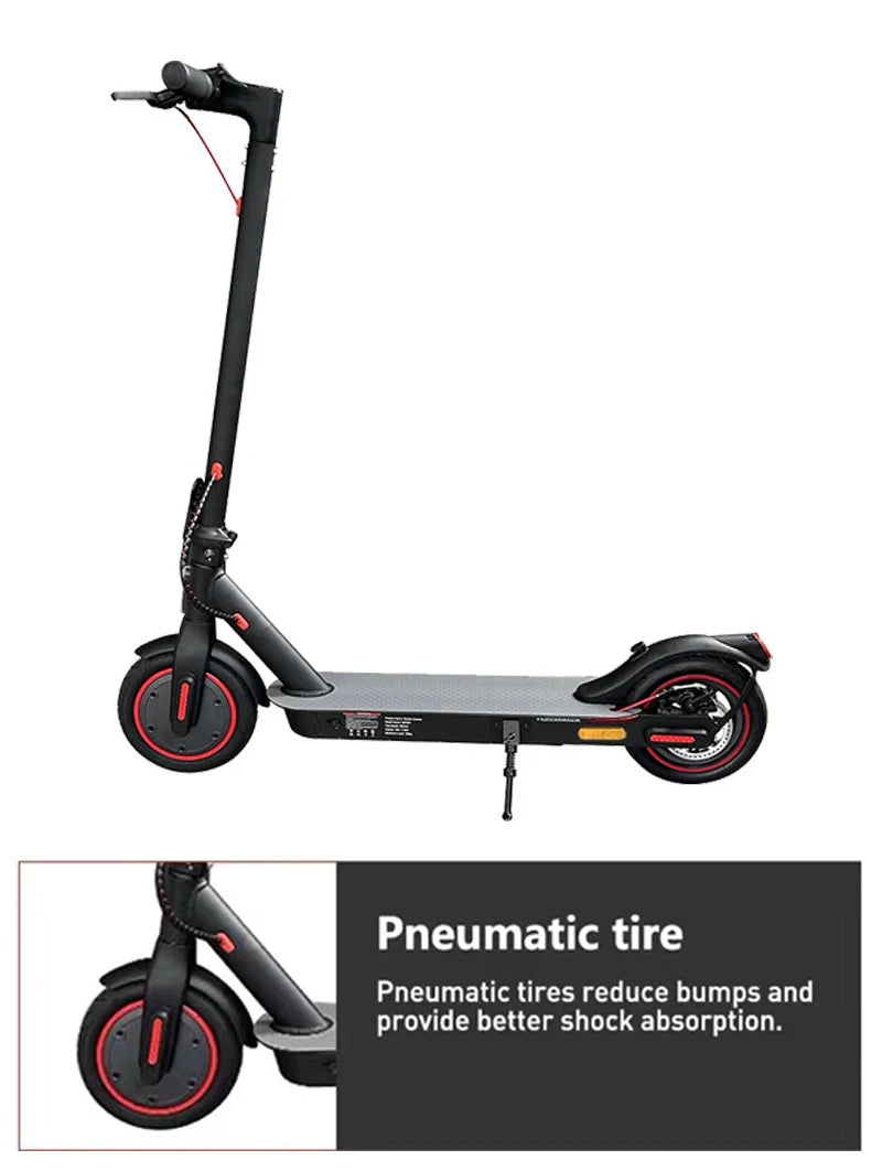 30KM Electric Scooter Adult 350W Foldable Electric Scooter 8.5 Inch Tire 36V/10.5ah E-scooter Dual Brake System Waterproof E9pro