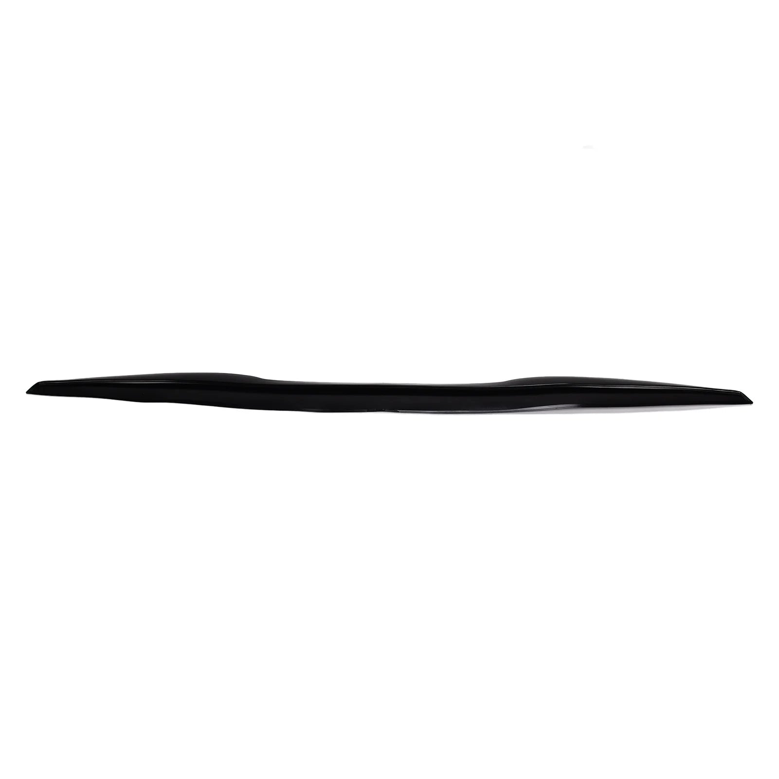 113cm*7cm Rear Roof Trunk Spoiler Lip Tail Wing Rubber Glossy Black Anti UV for Car High Gloss Anti-ultraviolet Varnish
