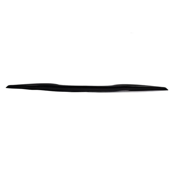113cm*7cm Rear Roof Trunk Spoiler Lip Tail Wing Rubber Glossy Black Anti UV for Car High Gloss Anti-ultraviolet Varnish