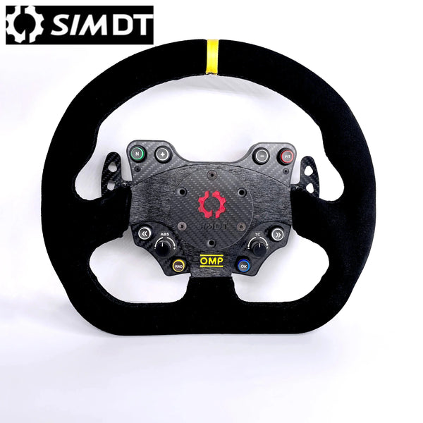 Sim Racing Bluetooth Wireless Steering Wheel Switch Button Plate Center Control Box for SC2 Logitech Thrustmaster for Simagic