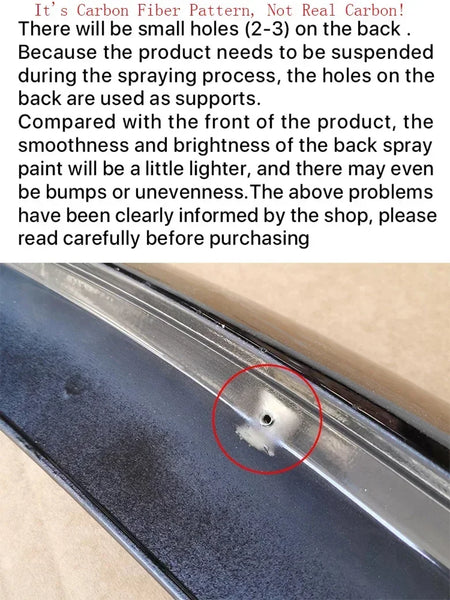 MP M4 PSM Style Rear Bumper Spoiler Lip for BMW 2 Series F22 F23 F87 2014-2021 Roof Trunk Wing Tail Top Wing Rear Wing