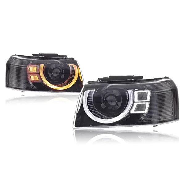 New LED Head Lamp Upgrade Modified For Land Rover Freelander 2 Headlight 2010-2015 Dynamic Signal Head Lamp Auto Accessories