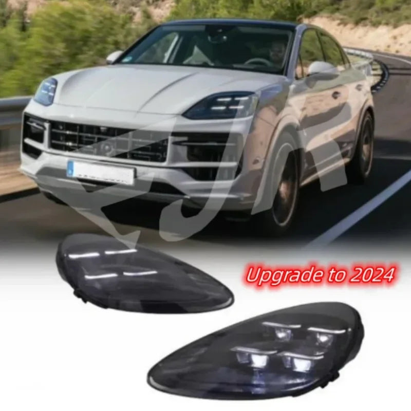 For Porsche Cayenne Headlights 958.1 958.2 2011-2018 Upgrade to 2024 Front Head Lights Car Lamp Accessory