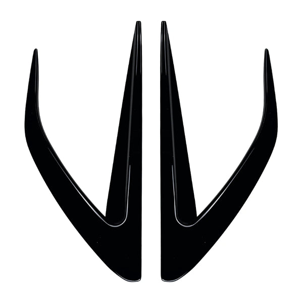 Front Side Rear Bumper Cover Wind Knife ABS Glossy Fog Lamp Trim Blade Trim Light For Mazda MX-5 Miata ND 2016+ Car Accessories