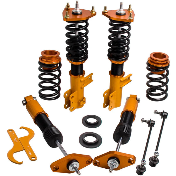 MAXPEEDINGRODS 24 Ways  Adjustable Damper Coilovers for Hyundai Genesis Coupe 2-Door 2011-2015 w/z Sway Bar