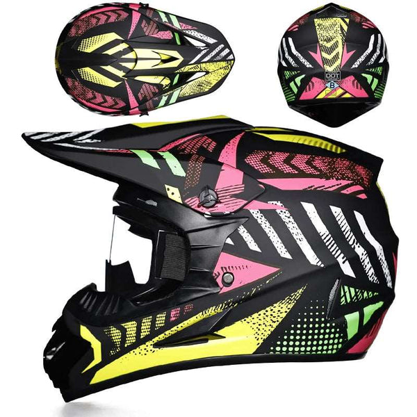 Lionstar Professional Unisex ABS Certified Motocross Helmet
