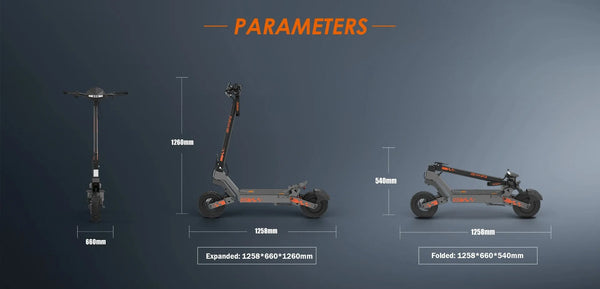 KuKirin G2 Electric Scooter 45km/h Max Speed 800W Motor 48V 15Ah Super Large Battey Electric Scooter