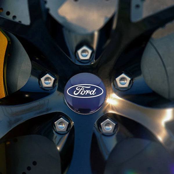 4 X 54MM Wheel Centre Caps Set Car Decorations Center Caps For Ford Most Models Focus Fiesta Ka Kuga