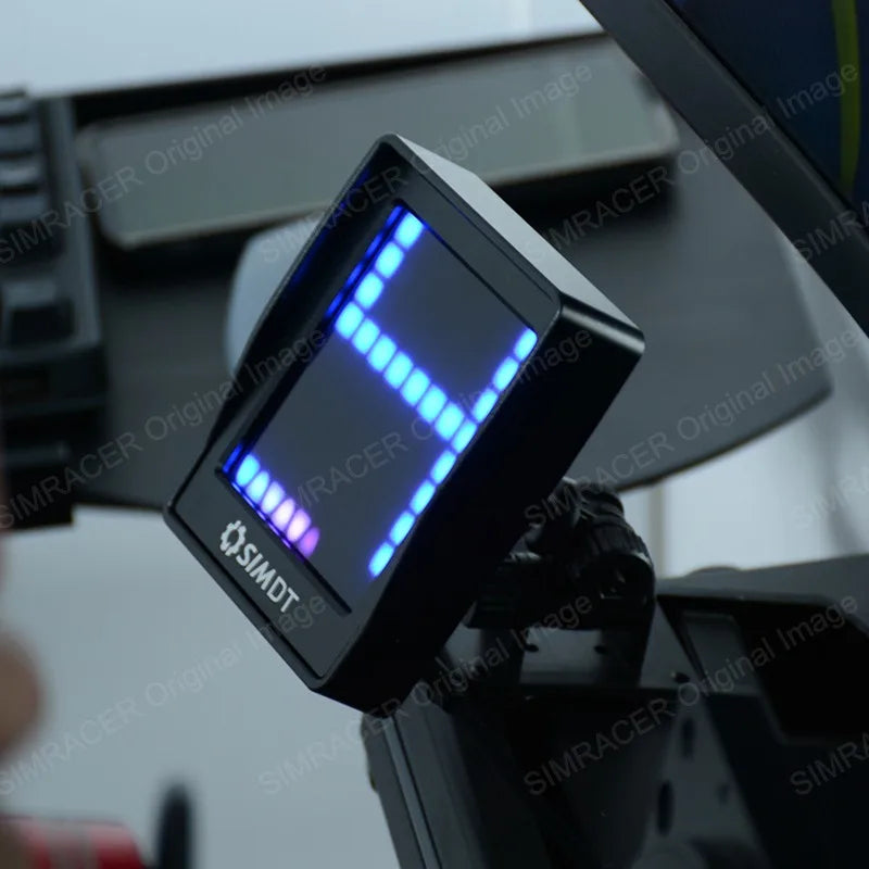 SIMDT PC Simracing Gear Display Dashboard Gear Instrument Panel for Racing Game Accessories for LogtiechG29 Thrustmaster Fanatec