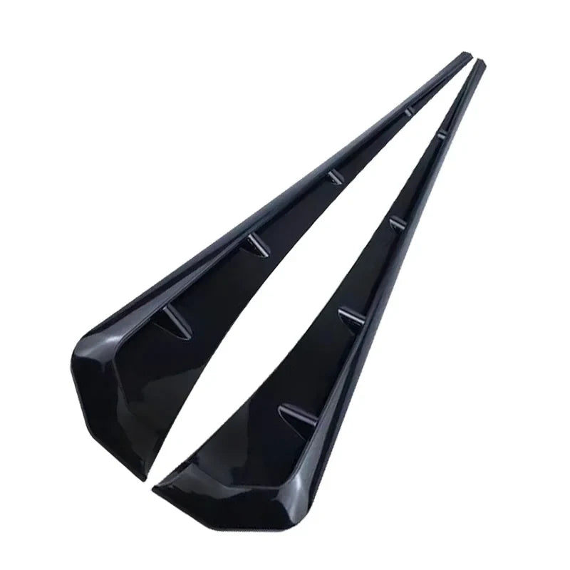 A Pair Car Side Fender Spoiler Wind Knife Side Gills Universal Air Vent Decorative Side Wing Stickers  Trim Accessorie
