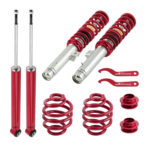 maXpeedingrods Adjustable Coilovers Suspension Kit For 3 series E46 320i 325i 328i 330i 320d 330d  Coil Spring Kit