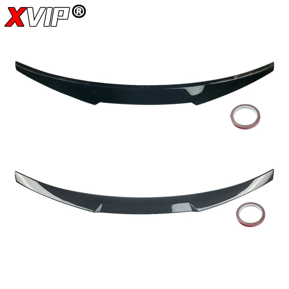 XVIP Fiber M4 Style Car Rear Trunk Spoiler Wing Lip For BMW 2 Series F22 F87 2014-20 M2 Gloss Spoiler Accessories Exterior Wings