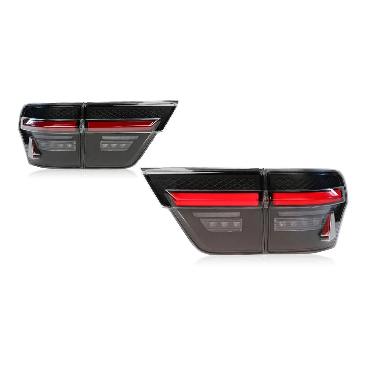 TYPY Car For Jeep Grand Cherokee Taillight 2011-2014 Upgrade Modified to New DRL Dynamic Turn Signal LED Taillight Auto Accessor