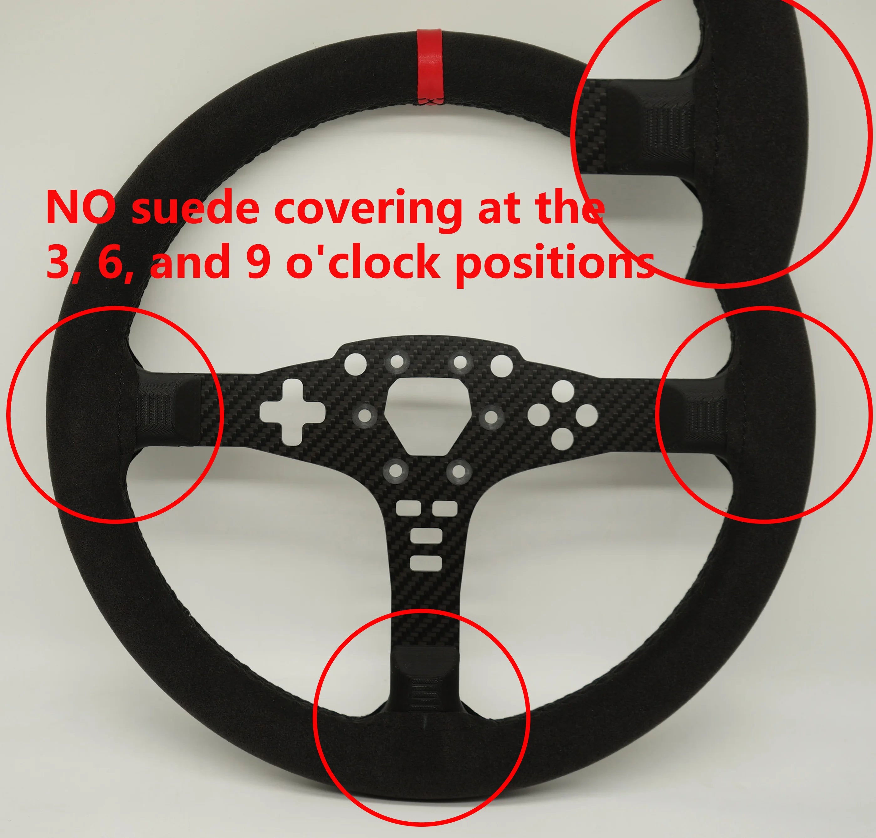 SIMPUSH 13inchs 33cm Circular steering wheel Rally sim racing MOD FOR MOZA R5 R3 ES ESX