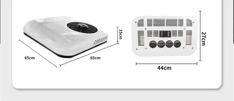 12V24V Car Electric Air Conditioning Unit, Roof And Cabin Parking Air Conditioning Truck Air Conditioning
