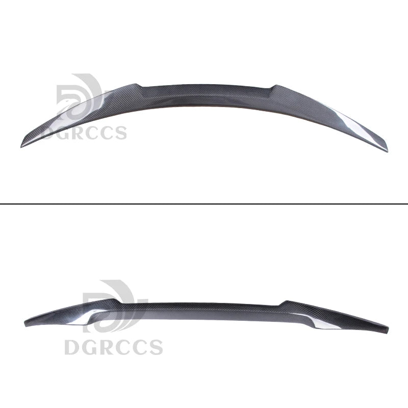 For BMW 3 Series G20 G28&M3 G80 M4 Style Carbon fiber Rear Spoiler Trunk wing 2018-2025 Carbon fiber Glossy black