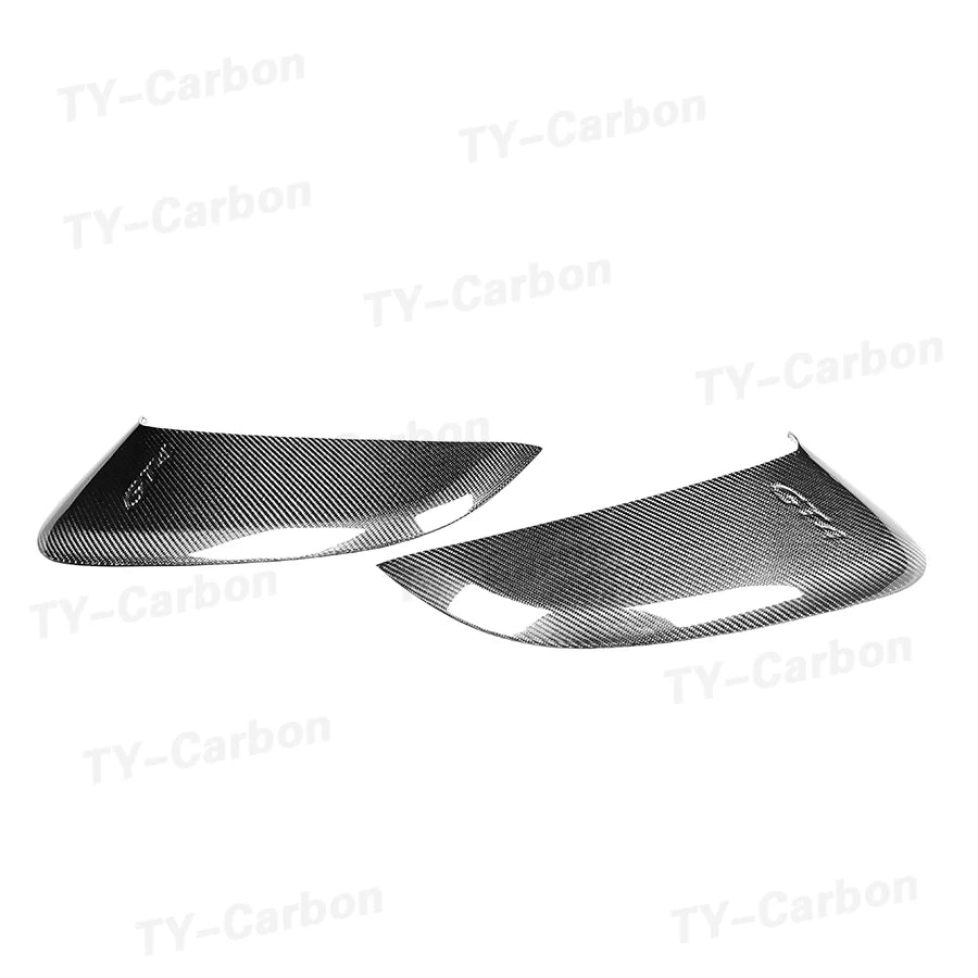 Real Carbon Fiber Side Vents Splitter For For Porsche 718 981 Boxster Cayman Accessories Side Air Vents 2pcs Bodikit 2013-2024