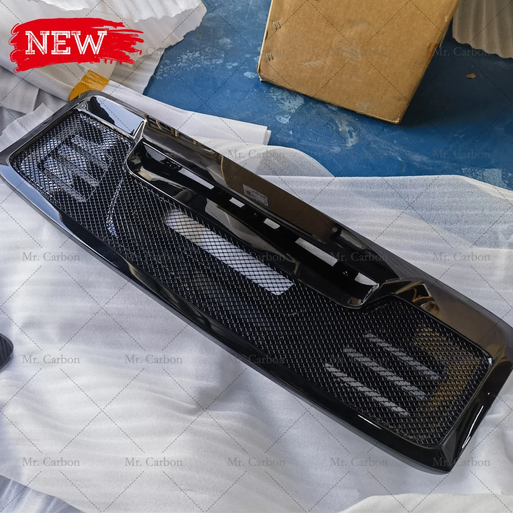 FOR PORSCHE 2012-2016 991.1 CARRERA/TARGA UPGRADE 911R PLASTICS REAR DECKLID GRILLE TRIM BODY KIT FOR CARRERA 4/4S TRUNK GRILLS