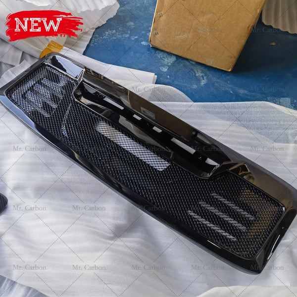 FOR PORSCHE 2012-2016 991.1 CARRERA/TARGA UPGRADE 911R PLASTICS REAR DECKLID GRILLE TRIM BODY KIT FOR CARRERA 4/4S TRUNK GRILLS