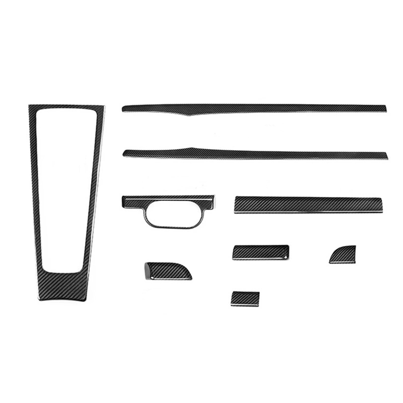 For Porsche 718 Boxster Cayman 911 Carrera 991 GT3 Targa 981 982 GT4 S GTS Carbon Fiber Center Console Gear Shift Panel Sticker