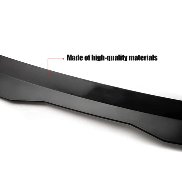For Renault Clio MK5 Clio 5 2019 2020 2021 2022 2023 2024 Car Rear Spoiler Cap Rear Trunk Boot Roof Lip Spoiler Tuning
