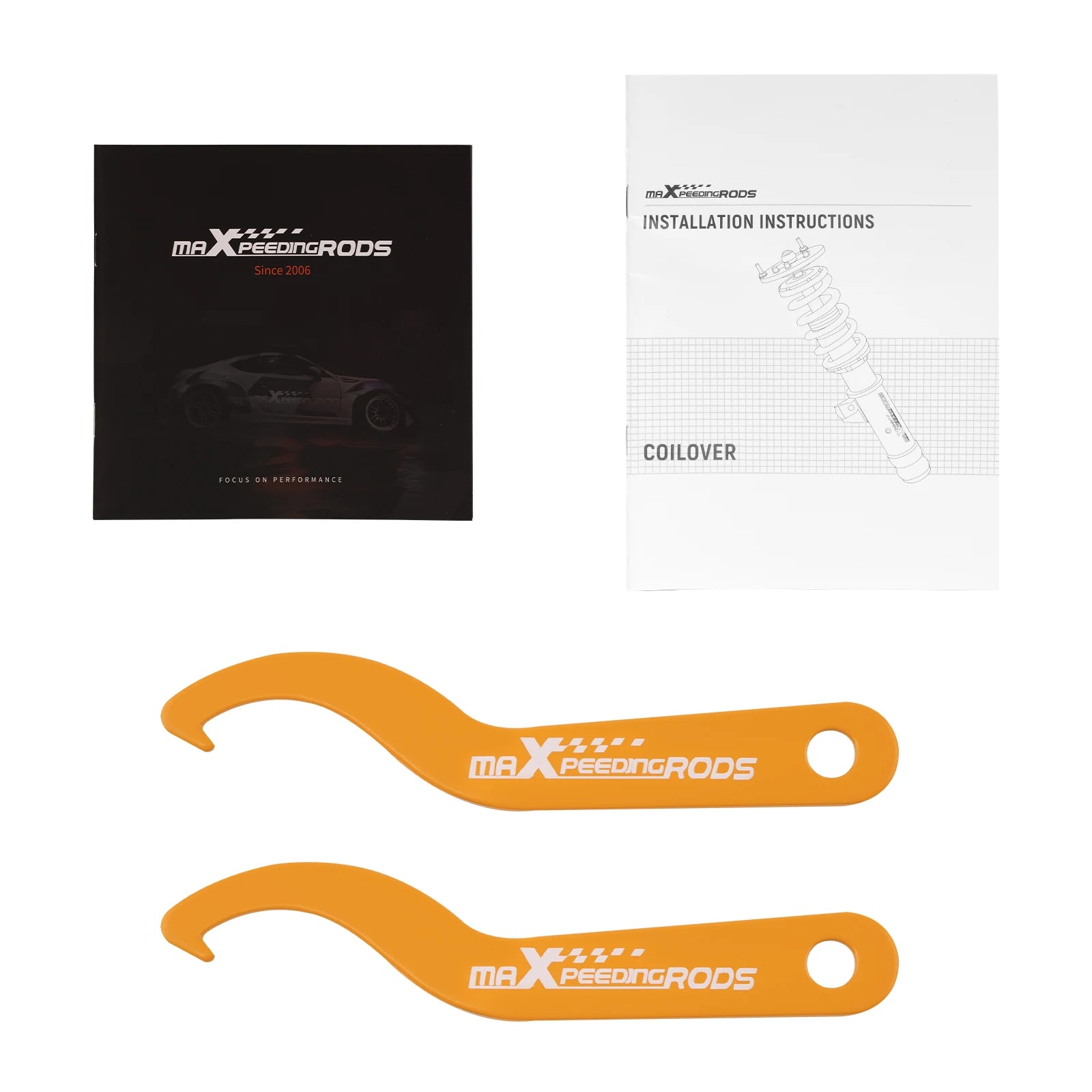 2x Front Coilover Lowering Kit for BMW X5 E53 00-06 Adjustable Height Struts