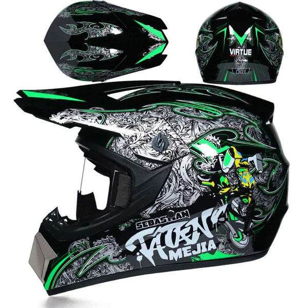 Lionstar Professional Unisex ABS Certified Motocross Helmet