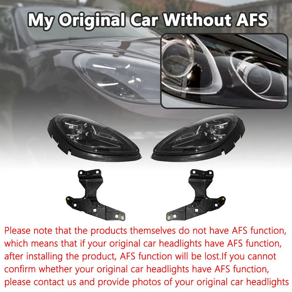 Car LED Headlights For Porsche Macan 2014-2022 Old Upgrade New 2023 Matrix Front Head Light Auto Lamp Accessories