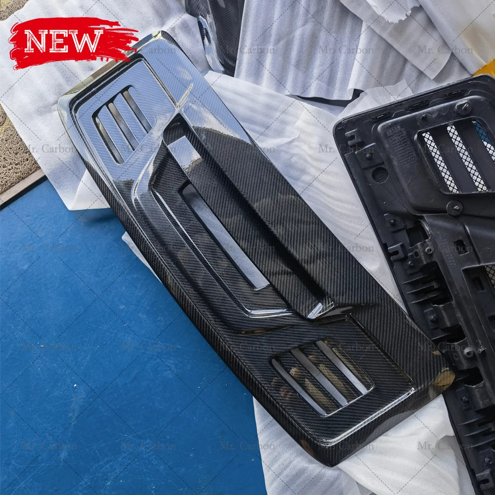 FOR PORSCHE 2012-2016 991.1 CARRERA/TARGA UPGRADE 911R PLASTICS REAR DECKLID GRILLE TRIM BODY KIT FOR CARRERA 4/4S TRUNK GRILLS