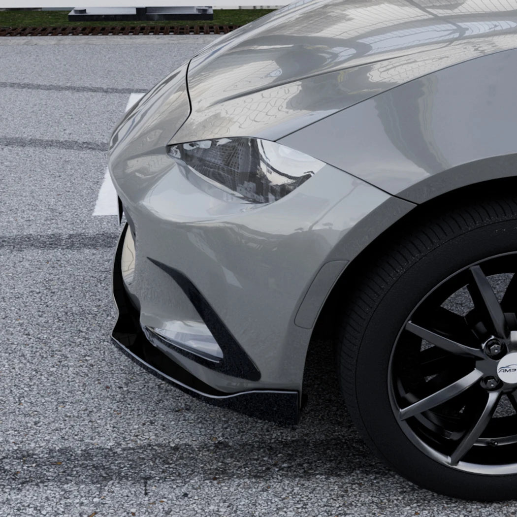 Front Side Rear Bumper Cover Wind Knife ABS Glossy Fog Lamp Trim Blade Trim Light For Mazda MX-5 Miata ND 2016+ Car Accessories