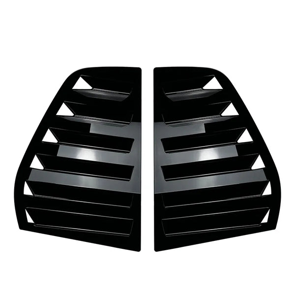 For VW Golf 5 Golf 6 Golf 7 MK5 MK6 MK7 MK7.5 2003-2020 Rear Side Window Trim Spoiler 1Pair Window Shutter Cover Louver Air Vent