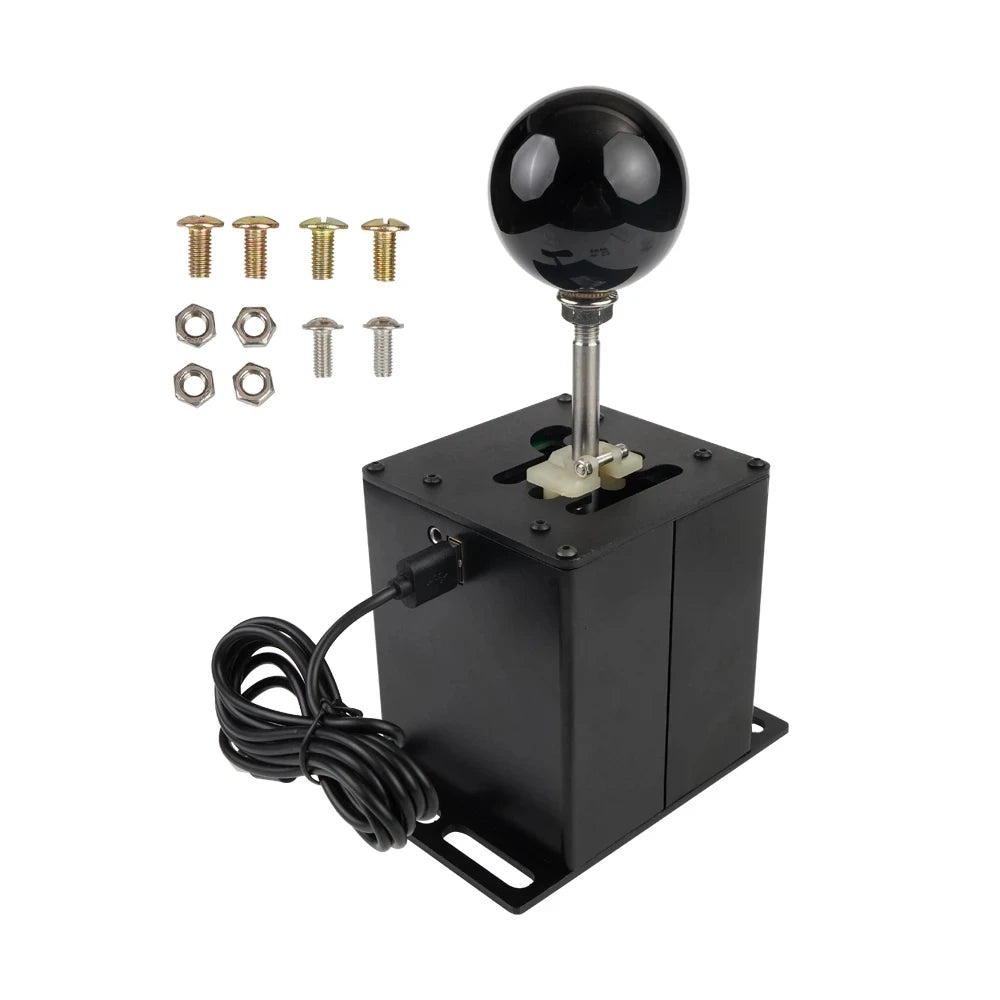 PC USB H Gear Shifter For Logitech G27 G29 G25 G920 For Thrustmaster T300RS/GT Shift Knob For ETS2 Simracing Racing Game